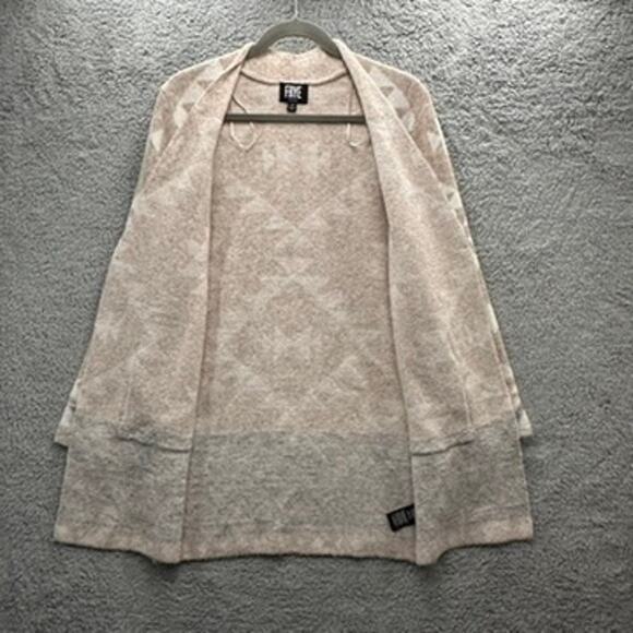 FRYE Women's Small Cardigan Open Front Southwest Pattern Comfortable Cozy Winter - Picture 6 of 10